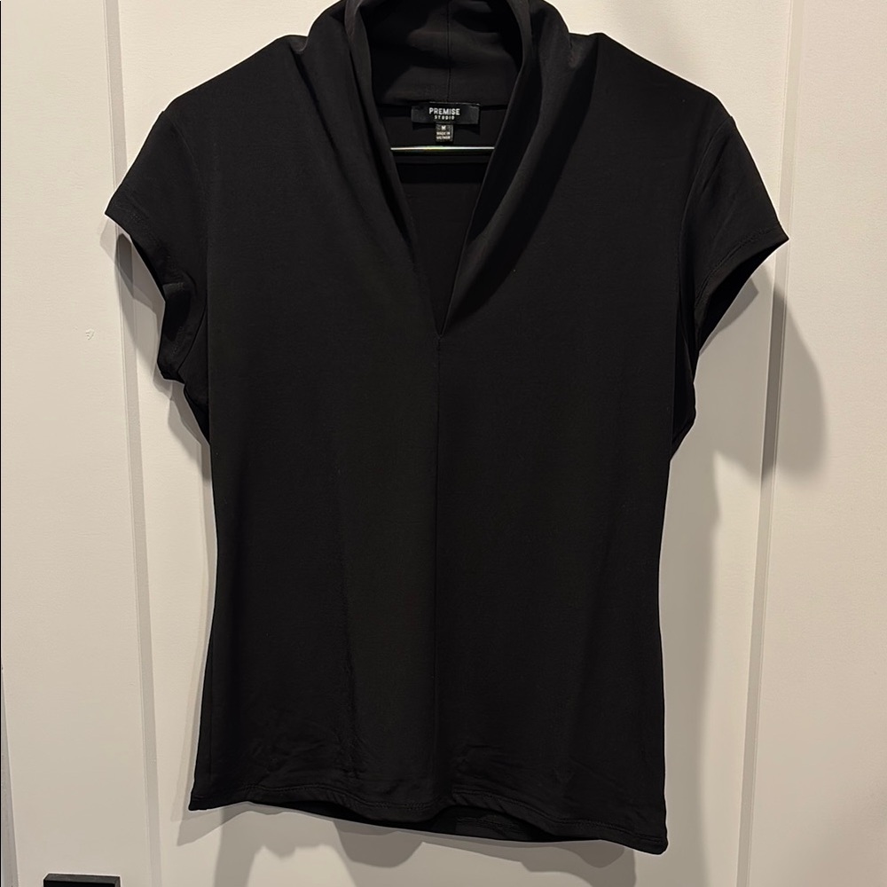 Poshmark Black Short Sleeve Top